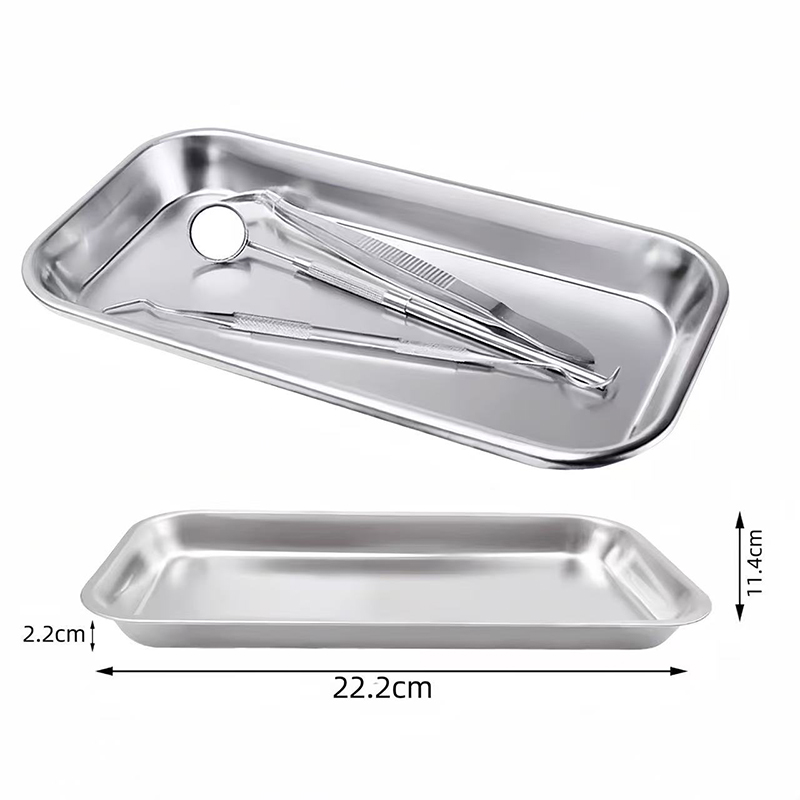 Medical Lab Science - Stainless Steel Dental Medical Tray Disinfection