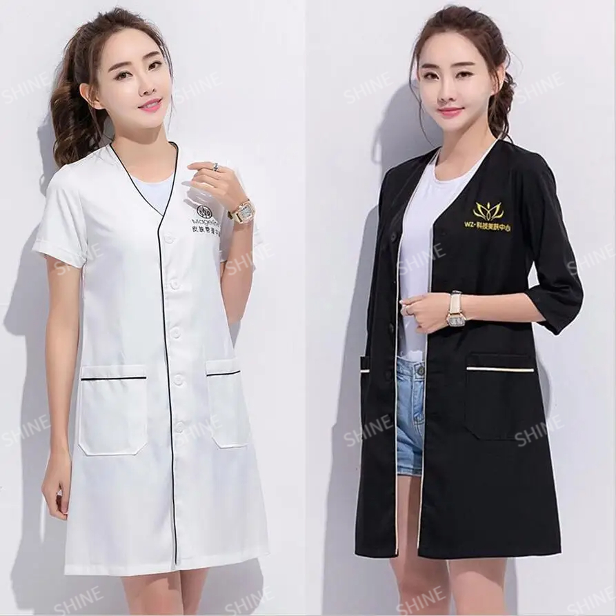 Custom Logo beauty uniform bea - đánh giá và giá Medical Lab Management