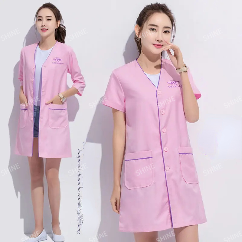 Custom Logo beauty uniform bea - đánh giá và giá Medical Lab Management