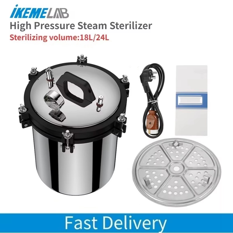 IKEME 18/24L Portable Autoclav - đánh giá và giá Medical Lab Usa