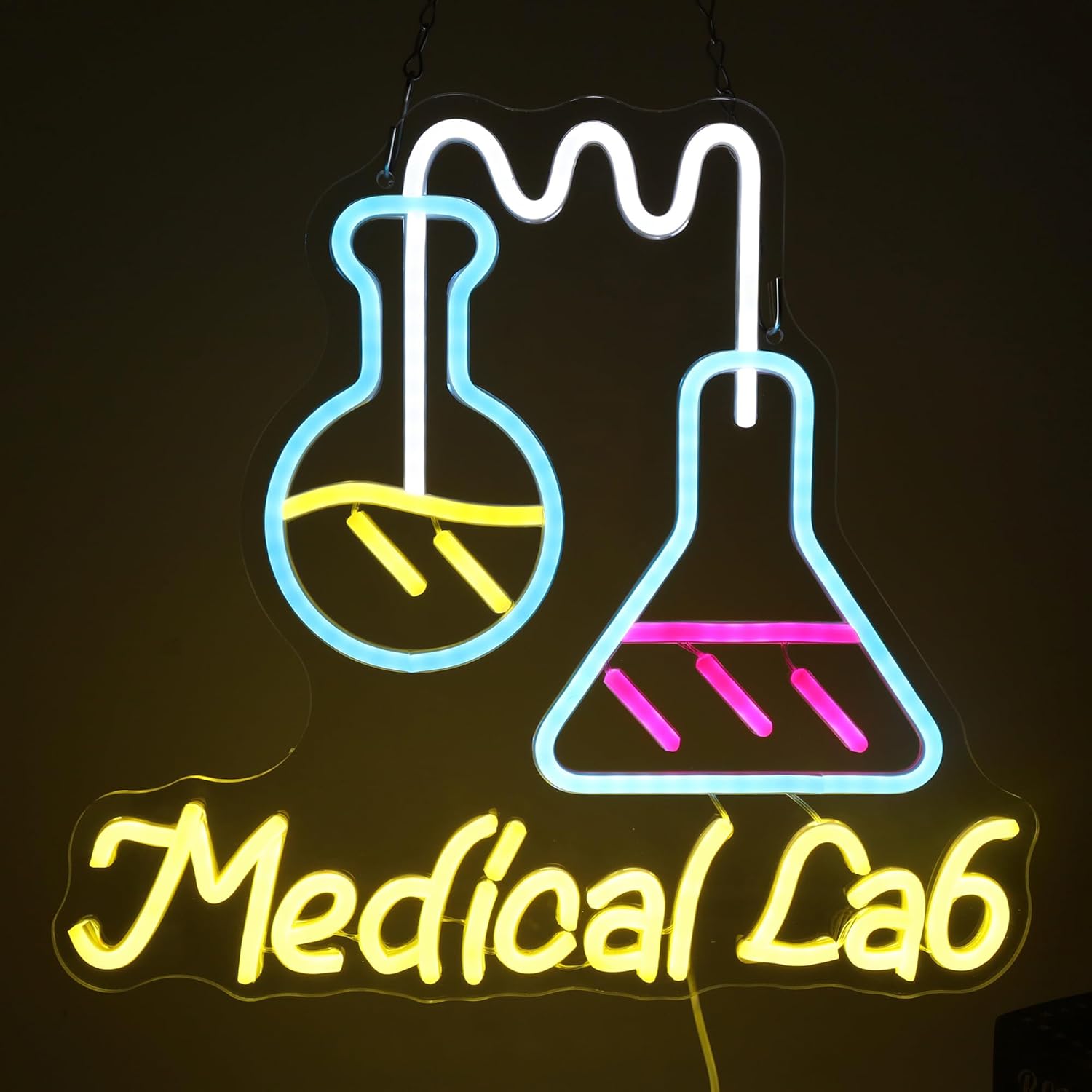 Science Laboratory Neon Sign U - đánh giá và giá Medical Lab Study