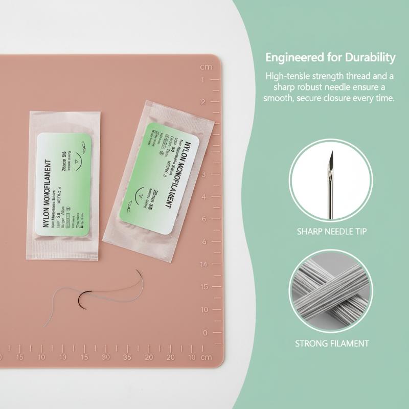 Nylon Monofilament Suture Kit  - đánh giá và giá Medical Lab Science